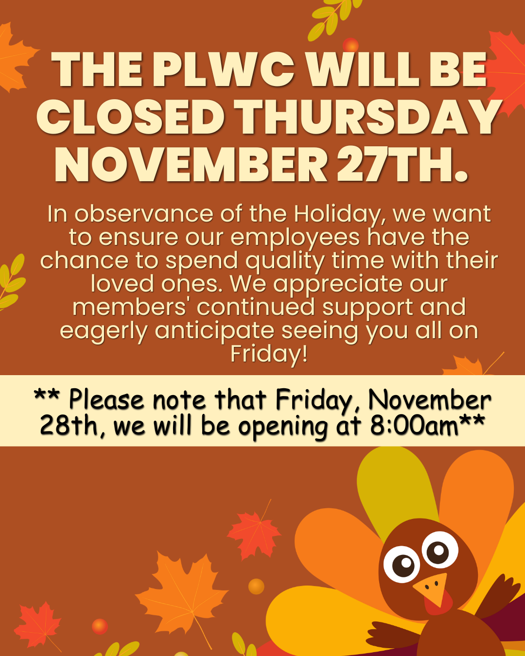 Thanksgiving and Black Friday 2025