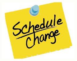 schedule change