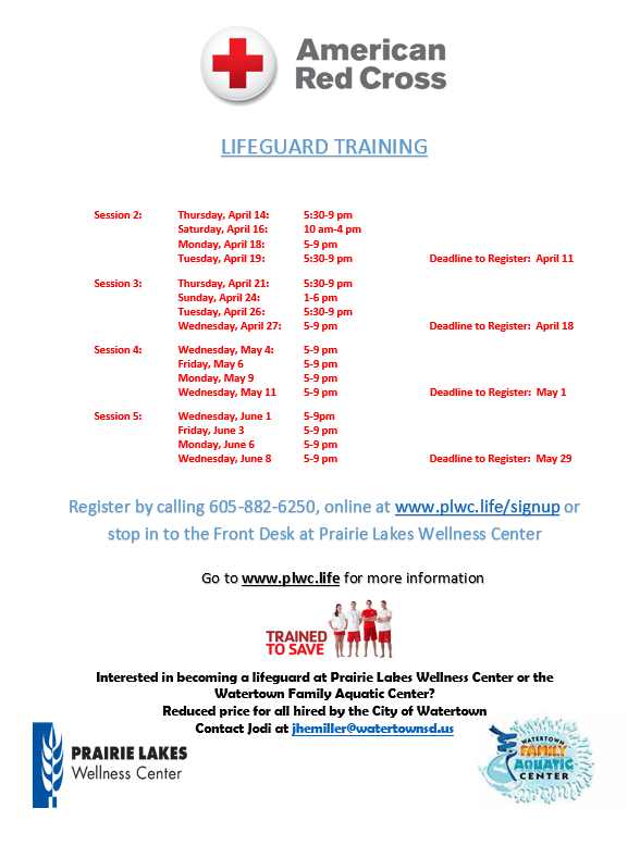 updated lifeguard training